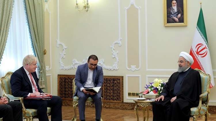 روحاني ينتقد فتور بريطانيا في التعامل مع إيران 