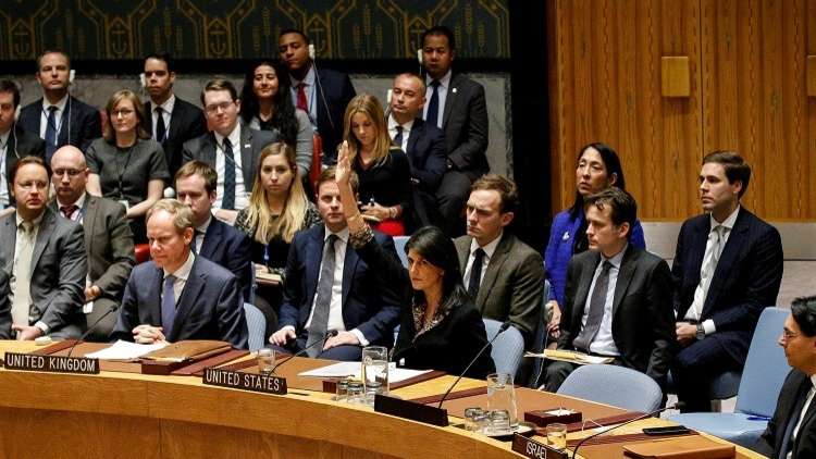 43 فيتو أمريكيا في خدمة إسرائيل