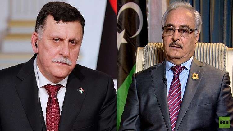 الجزائر تدعم السراج على حساب حفتر