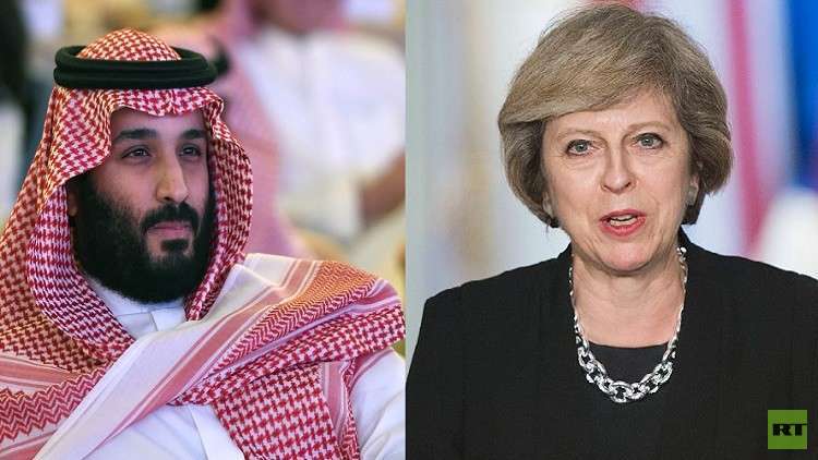 ماي ترحب بقرار التحالف العربي فتح الموانئ اليمنية لدخول المساعدات الإنسانية