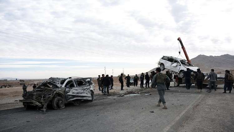 مقتل 8 أشخاص بتفجير سيارة مفخخة جنوبي أفغانستان