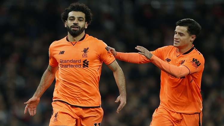 شاهد.. الهدف العالمي للفرعون محمد صلاح في شباك أرسنال يحظى بإشادة الفيفا