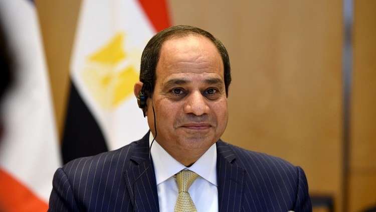 أول تعليق للسيسي على استهداف مطار العريش