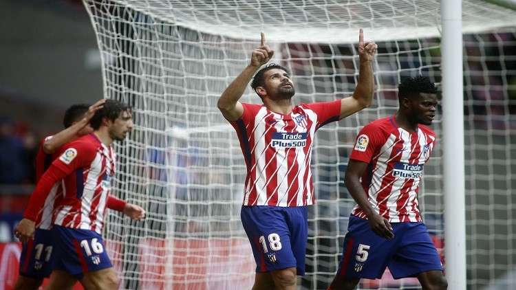 أتلتيكو مدريد بعشرة لاعبين يتغلب على خيتافي 