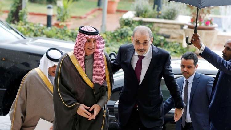 الجبير يقضي ليلة مع أصهاره في الأردن!