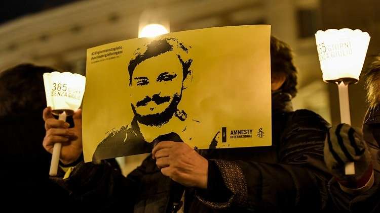 إيطاليا.. التحقيق مع أستاذة القتيل ريجيني المصرية ومصادرة أمتعتها