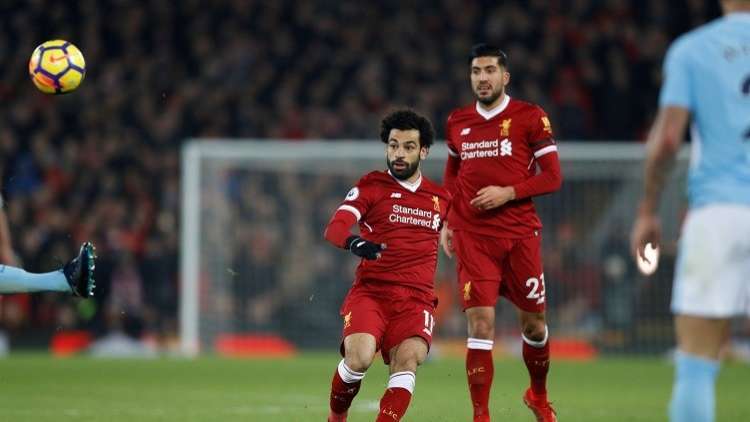 ليفربول يلحق الهزيمة الأولى بمانشستر سيتي بهدف صلاح العالمي ..فيديو