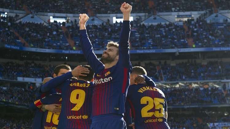 برشلونة يربط بيكيه بنصف مليار يورو!