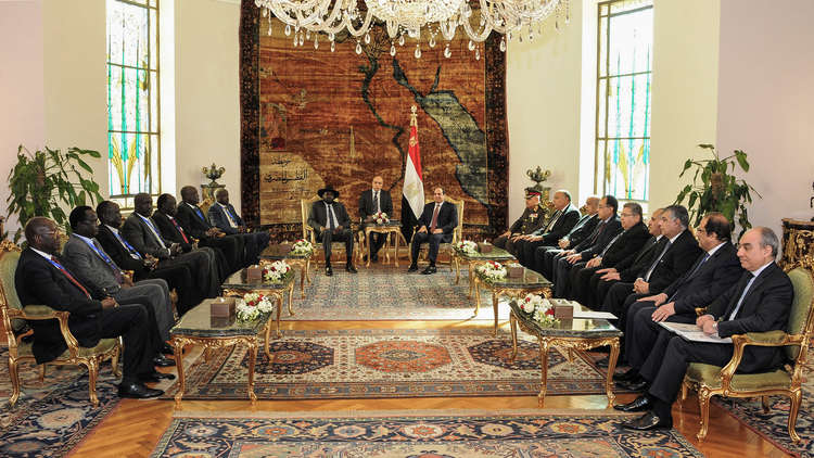 جنوب السودان يكثف التعاون العسكري مع مصر