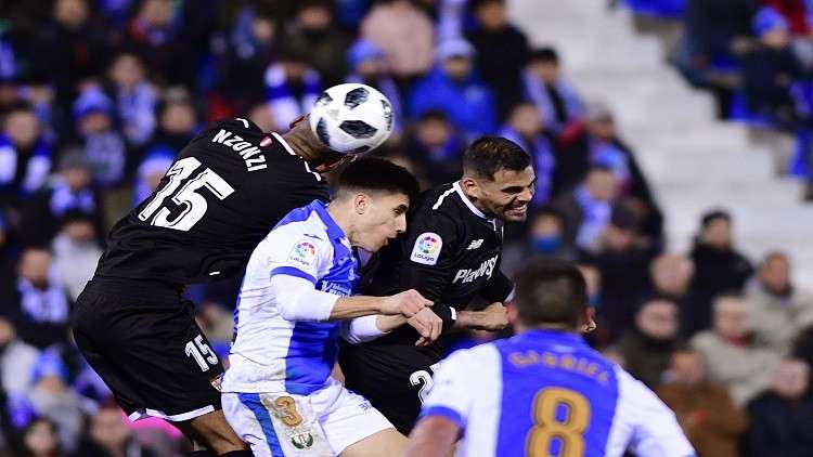 التعادل الإيجابي يخيم على مواجهة ليغانيس وإشبيلية في كأس إسبانيا
