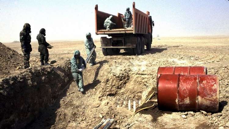 تعرف على إحدى منشآت نظام صدام الكيميائية