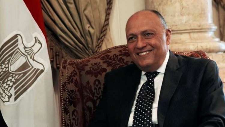 وزير الخارجية المصري في "سانتياغو برنابيو"
