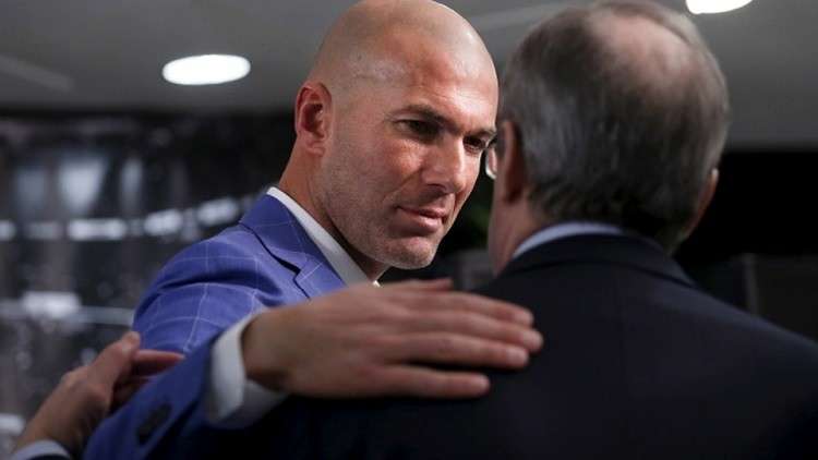 ريال مدريد يحدد قائمة ثلاثية خلفا لزيدان