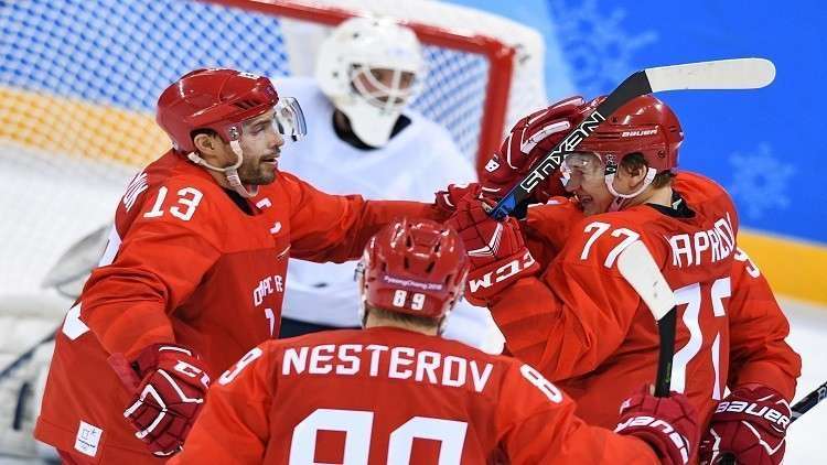 أولمبياد 2018.. روسيا تواجه النرويج في ربع نهائي مسابقة هوكي الجليد