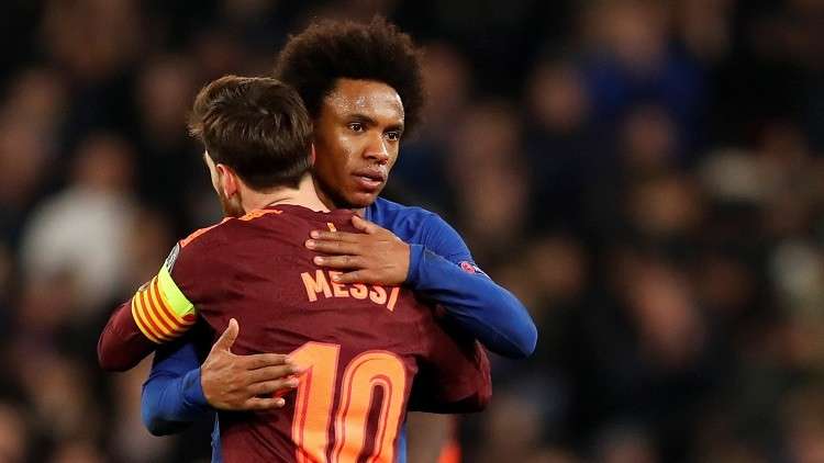 شاهد.. برشلونة ينجز مهمته أمام تشيلسي في لندن