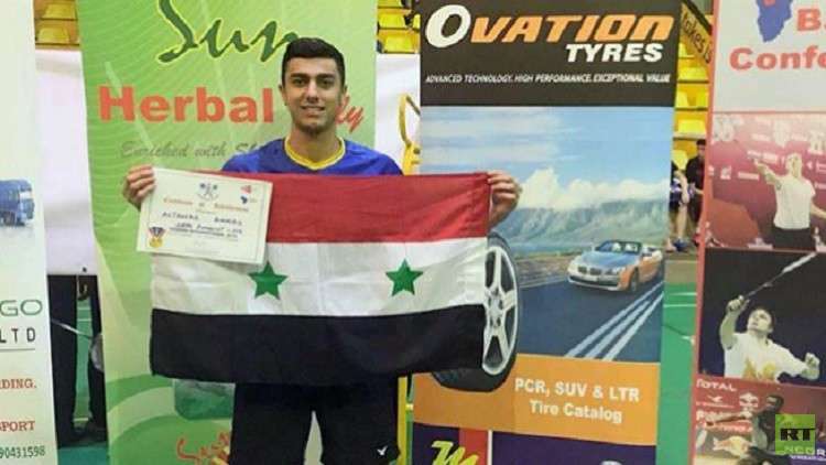 السوري الجلاد يحرز برونزية بطولة أوغندا بالريشة الطائرة