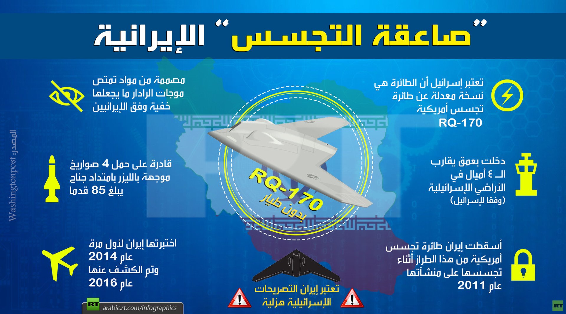 طائرة التجسس الإيرانية "الصاعقة"