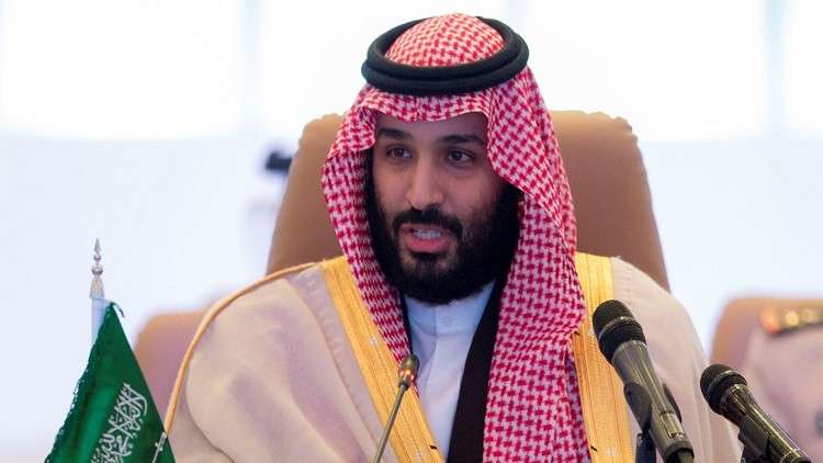 ولي العهد السعودي يبعث رسالة إلى الرئيس الفلسطيني 