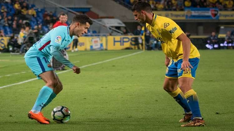 الدوري الإسباني.. برشلونة يتعثر في لاس بالماس