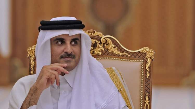 مبعوث الكويت يحمل رسالة خطية من أمير بلاده لأمير قطر 