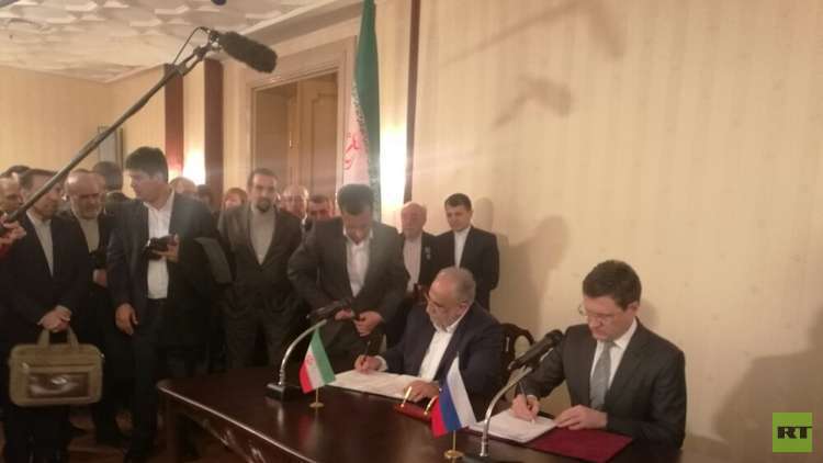 إبرام مذكرة بين موسكو وطهران لضخ الغاز من إيران إلى الهند