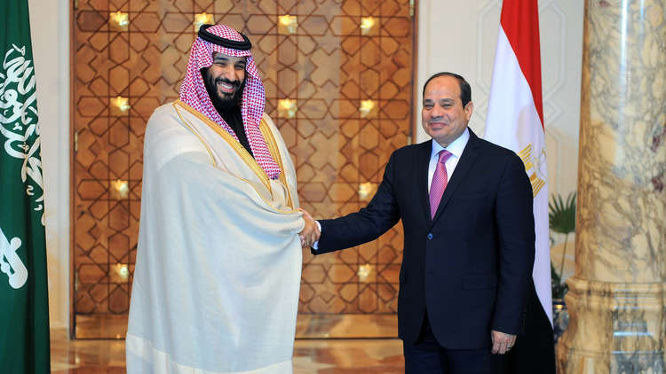 بيان مصري سعودي مشترك في ختام زيارة بن سلمان إلى مصر
