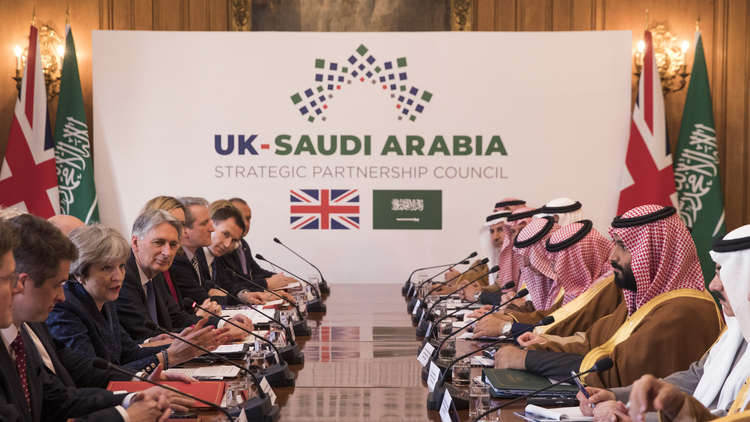 ماي وبن سلمان يتفقان على مواجهة "التدخلات" الإيرانية