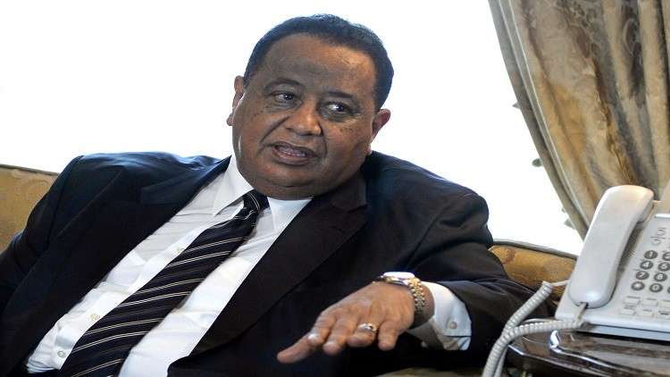 غندور يشيد بالعلاقات السودانية القطرية