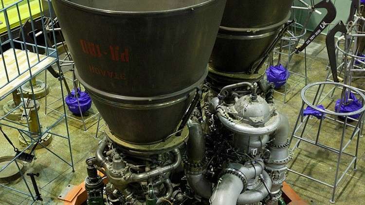 "Blue Origin" الأمريكية تختبر محركا صاروخيا