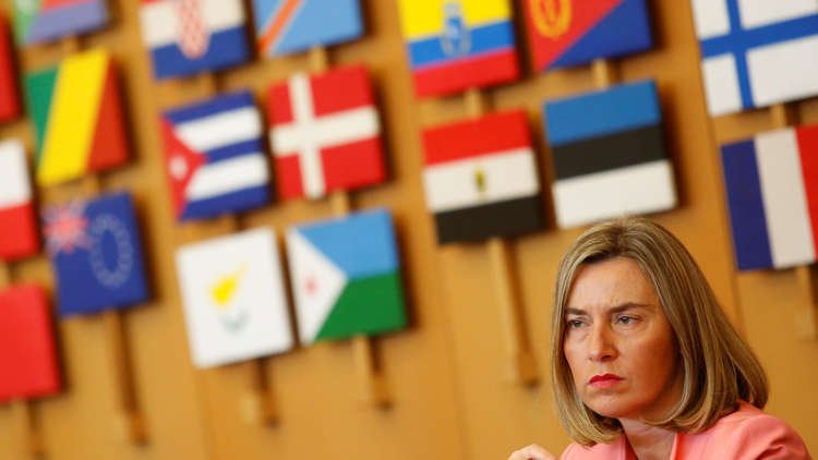 موغيريني: متمسكون بسياسة عدم الاعتراف بتبعية القرم لروسيا