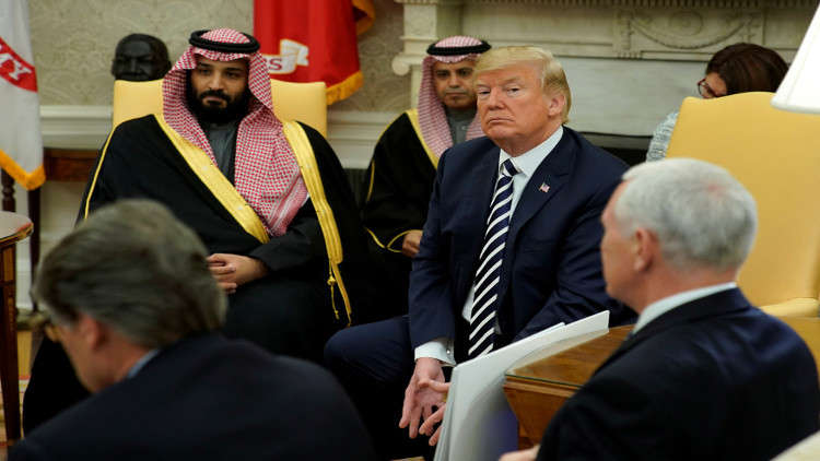 ترامب وولي العهد السعودي يبحثان الوضع في اليمن