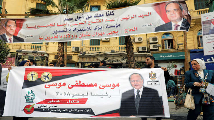 مرشح للانتخابات الرئاسية المصرية يأمل في الحصول على 50% من الأصوات