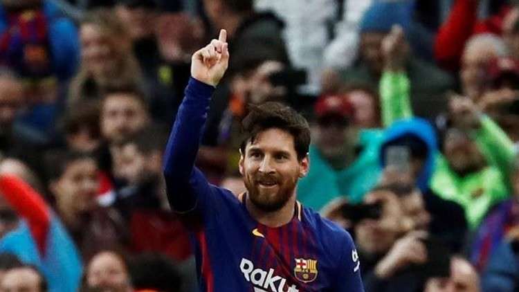 برشلونة يتجنب الخسارة الأولى بفضل ميسي