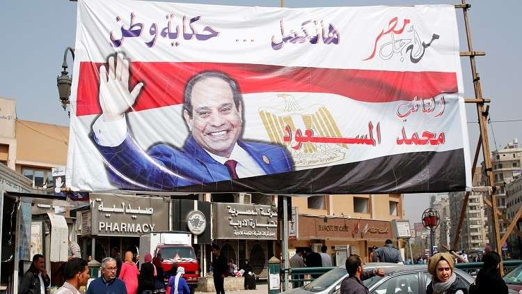 العاهل السعودي وولي عهده يهنآن السيسي بالفوز في الانتخابات 