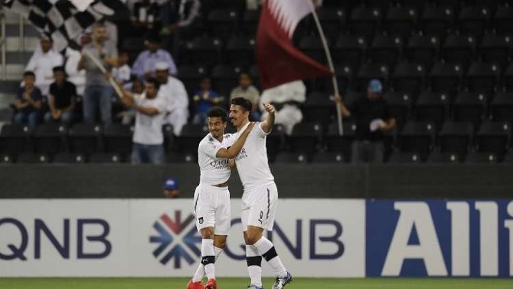 شاهد.. بغداد يضع السد القطري أمام الوصل الإماراتي