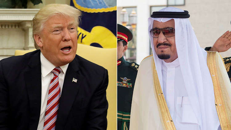 الملك سلمان يؤكد لترامب على حق الفلسطينيين في دولة عاصمتها القدس