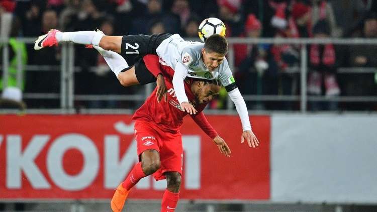 سبارتاك موسكو يبلغ نصف نهائي كأس روسيا