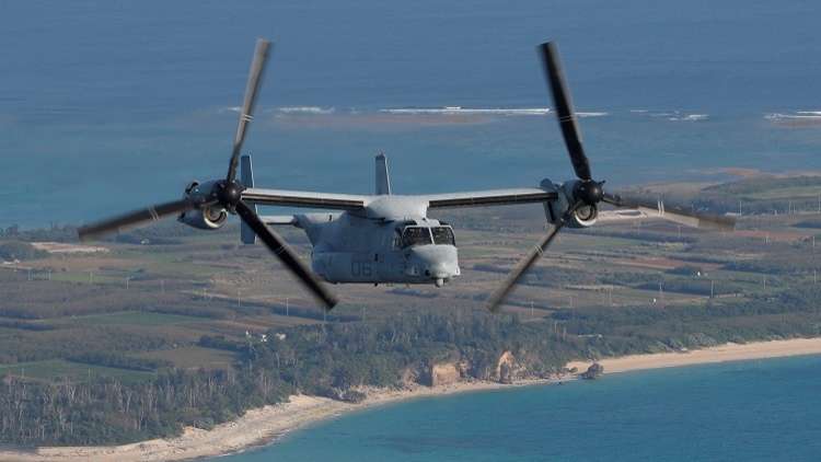 اليابان.. احتجاج على نشر طائرات "أوسبري" الأمريكية في طوكيو