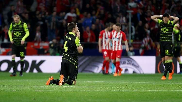أتلتيكو مدريد يكرم ضيفه سبورتينغ لشبونة بثنائية (فيديو)