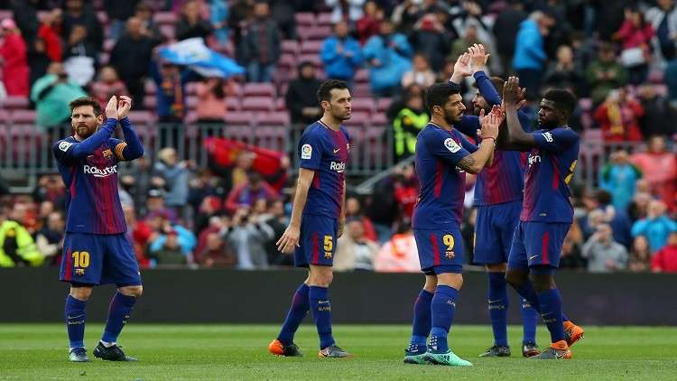 برشلونة يهزم فالنسيا ويواصل زحفه نحو لقب الليغا