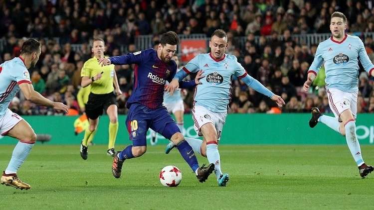 برشلونة لفك عقدة سيلتا فيغو وتعزيز رقمه القياسي