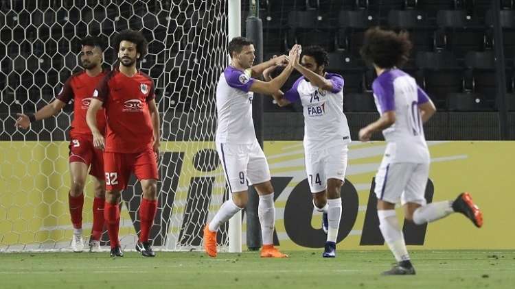 شاهد.. العين الإماراتي يكتسح الريان القطري في عقر داره