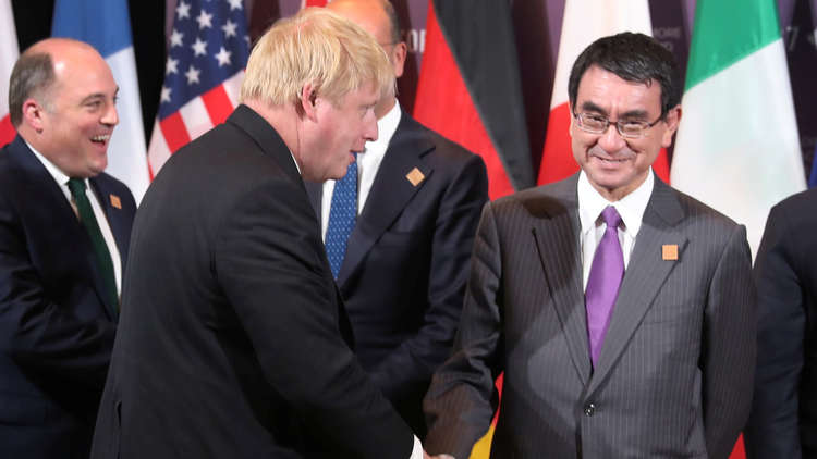 وزراء خارجية "G7" يدينون "سلوك روسيا"!