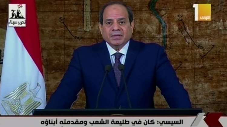 السيسي يتوعد بالنصر في ذكرى تحرير سيناء