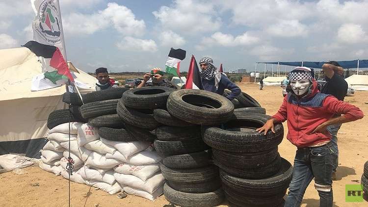 إصابة عشرات الفلسطينيين في جمعة