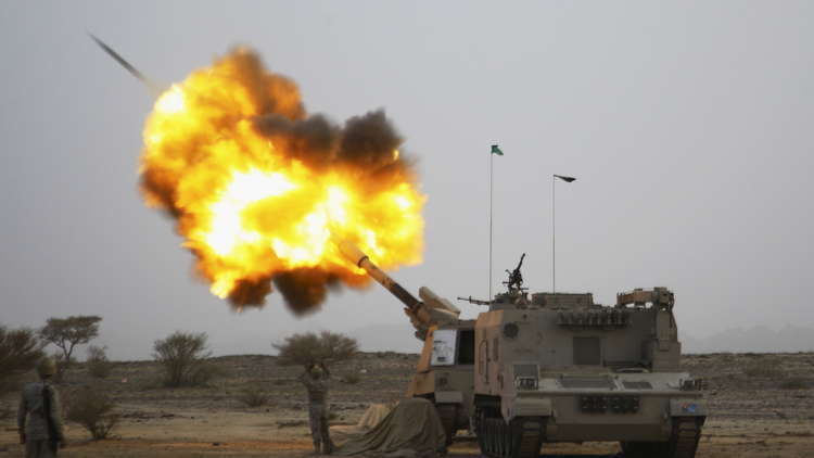الدفاعات السعودية تعترض 4 صواريخ للحوثيين فوق جازان