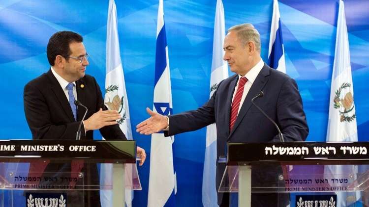 سفارة غواتيمالا تسبق نظيرتها الأمريكية إلى القدس