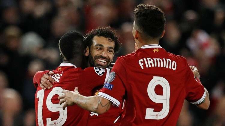 ثلاثي ليفربول يحطم رقم "BBC" القياسي في دوري الأبطال