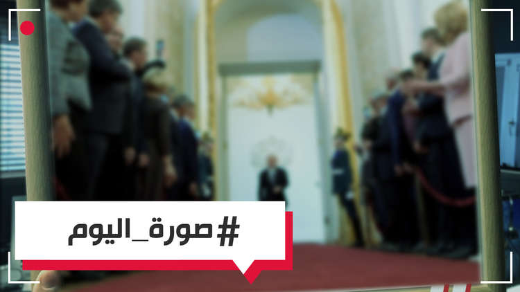 بوتين خلال فعاليات تنصيبه رئيسا