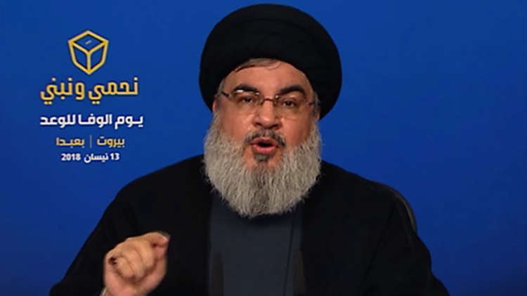 نصر الله يعلن تحقيق هدف "حزب الله" من الانتخابات ويشيد بحكومة الحريري